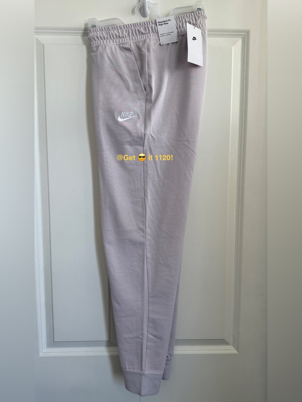 Nike Sportswear Women's High-Waisted Jersey Joggers DR6215-511 (Dead-stock)